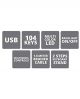 Zebronics transformer Gaming Multimedia usb Keyboard And Mouse Combo image 