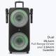 Zebronics Zeb Jolt Plus trolley Dj Speaker With 100w Power Output And Dual Wireless Mic image 