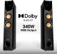 Zebronics Zeb-octave Bluetooth tower Speaker With Dolby Audio 340 W image 