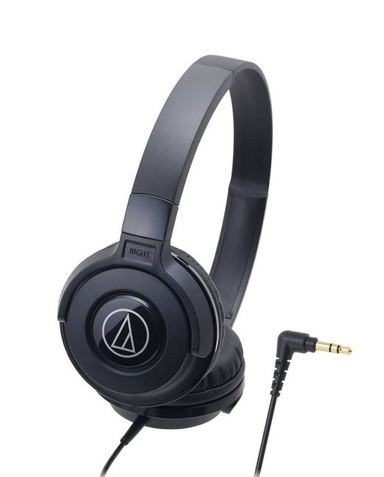 Audio technica Ath-s100 Bk On-ear Steet Monitoring Portable Headphones zoom image