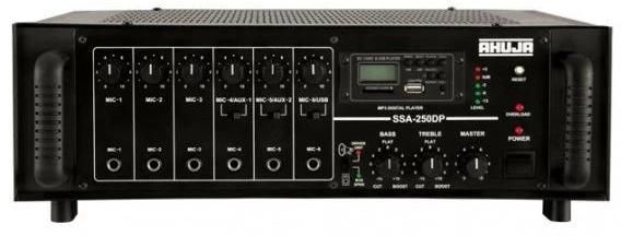 AHUJA SSA-250DP 250W PA Mixer Amplifier zoom image