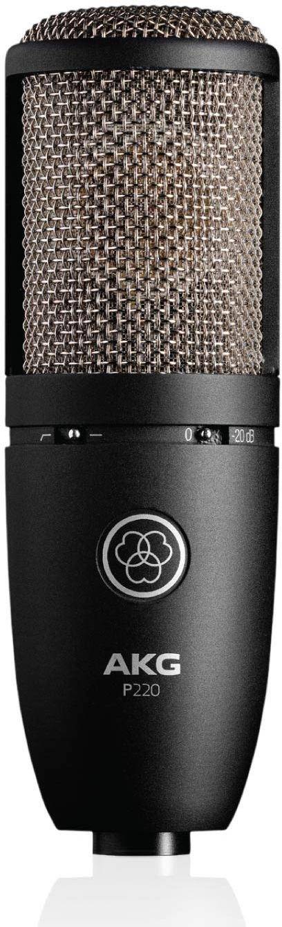 Akg P220 - High-performance Large Diaphragm true Condenser Microphone zoom image