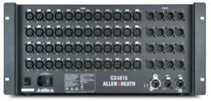 Allen & Heath Gx4816 Audiorack 48 Mic Preamps On Xlr With Phantom Power Status Leds zoom image