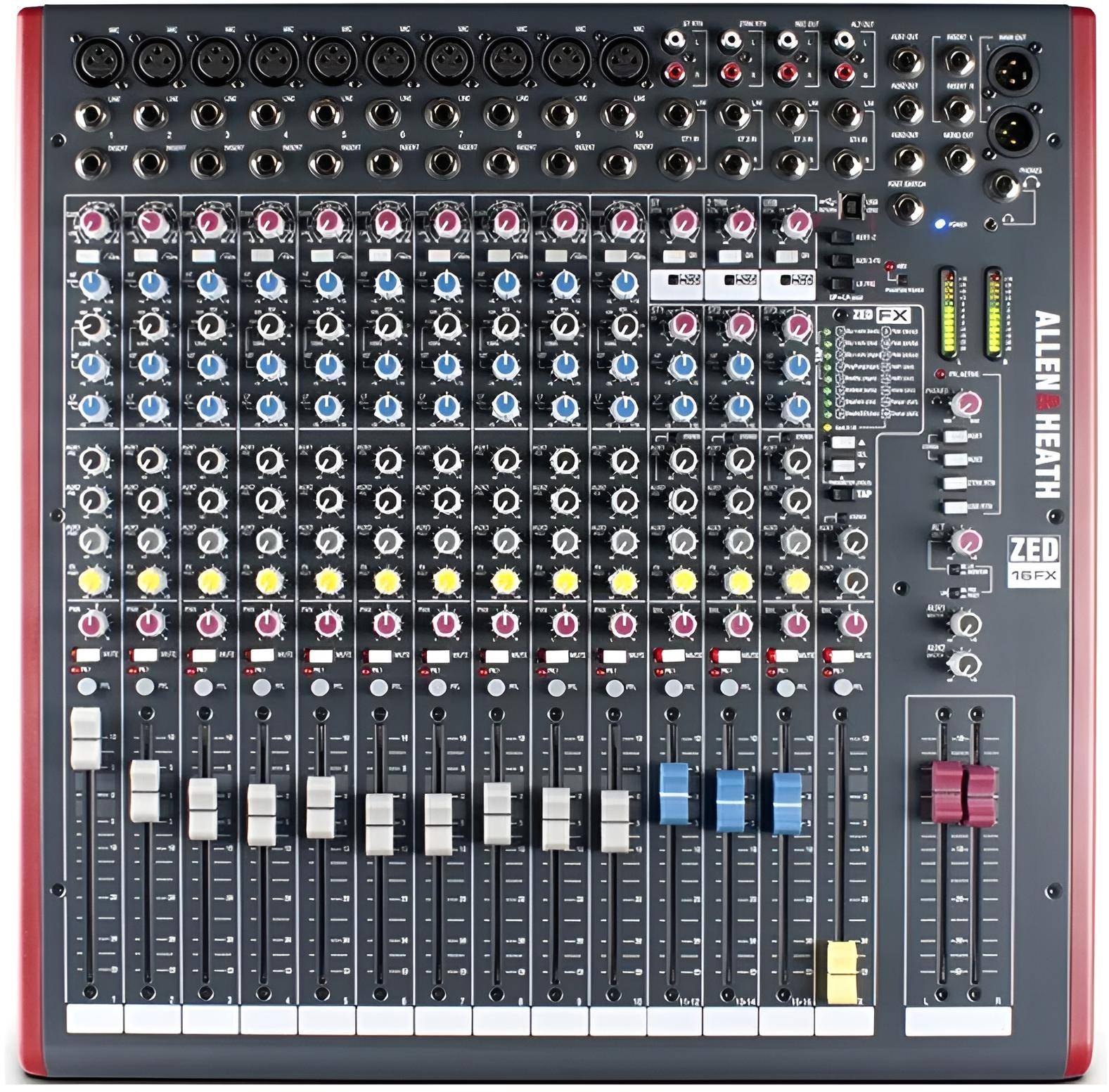 Allen & Heath Zed 16 Fx 16-channel Mixer With usb Audio Interface And Effects zoom image