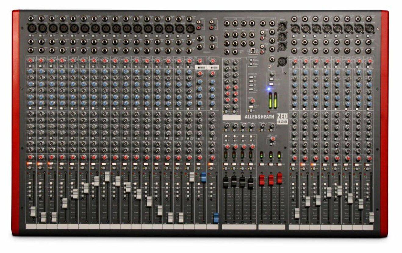 Allen & Heath Zed 428 24-channel Mixer With usb Audio Interface zoom image