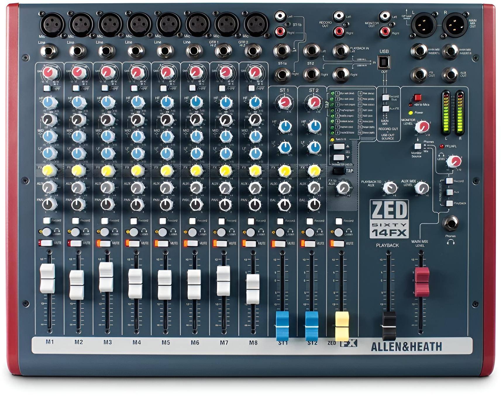 Allen & Heath Zed 60-14fx Digital Mixing Console zoom image