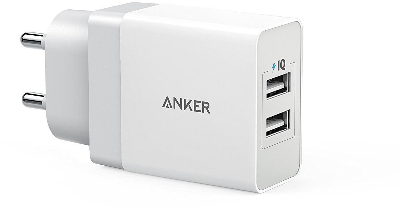 Anker Powerport 2 Lite Dual Port usb Wall Charger zoom image