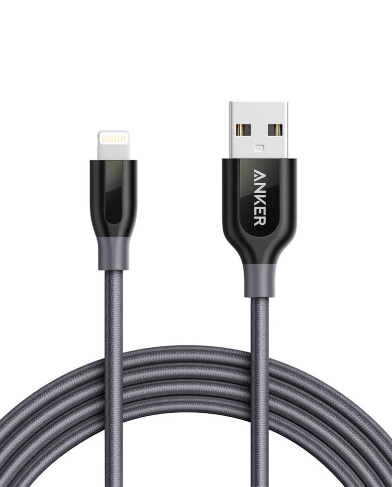 Anker Powerline Plus 6ft Lightning Cable With Pouch For Iphone, Ipad And More zoom image