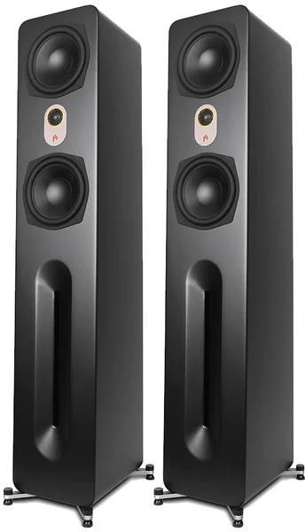 Aperion Audio Novus N6t Dual 6.5â€³ 2-way Floorstanding tower Speaker (pair) zoom image