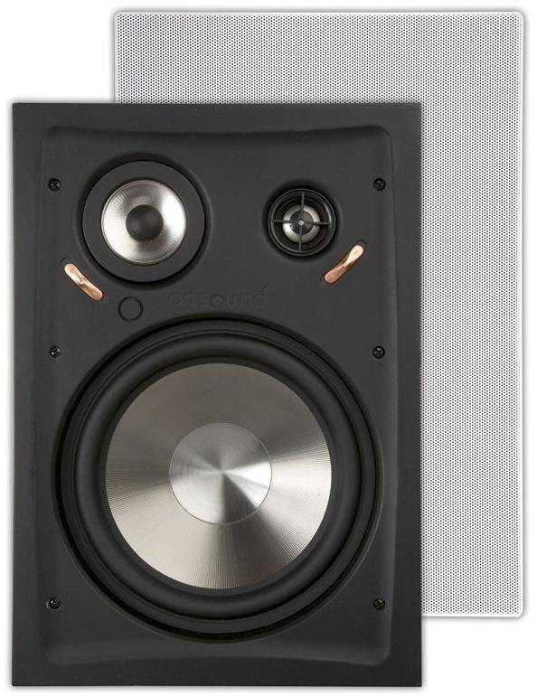 Artsound RE2080 160W Intiimi, 3-Way Rectangular Inwall Loudspeaker Pair zoom image