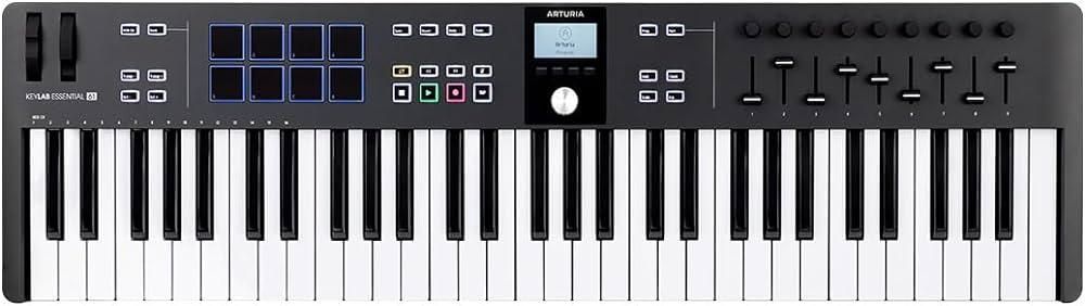 Arturia Keylab Essential 61 Mk3  Black Midi Controller zoom image