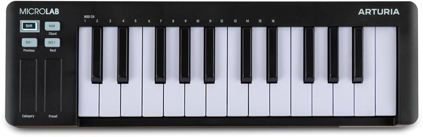 Arturia MicroLab mk3 25-key MIDI Controller Keyboard  zoom image