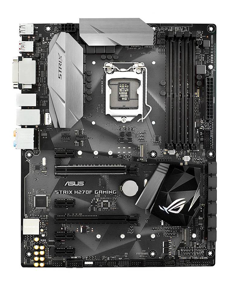 Asus Rog Strix Lga-1151 H270f Gaming Motherboard zoom image