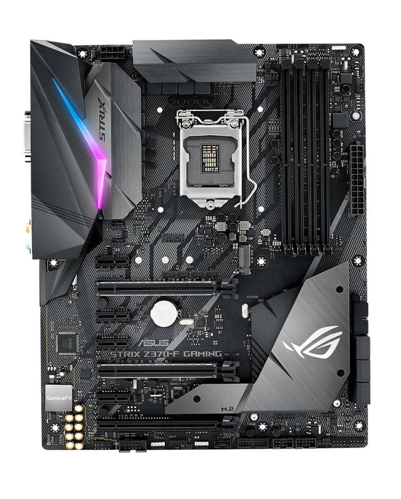 Asus Rog Strix Z370-f Gaming Motherboard zoom image