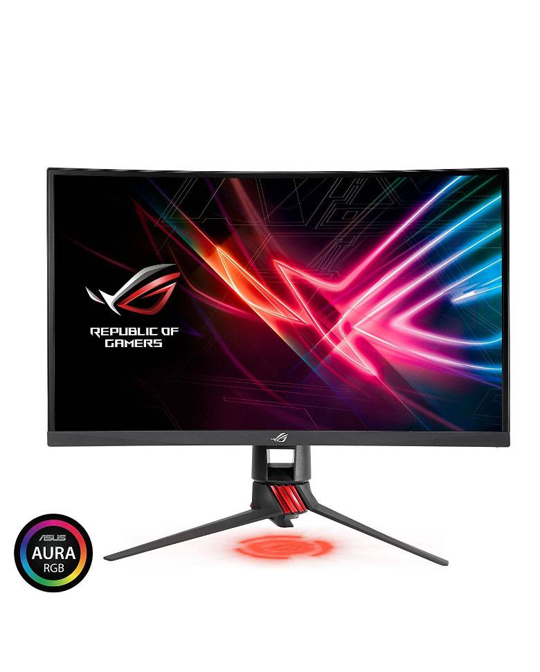 Asus Xg27vq 27 Curved Gaming Monitor zoom image