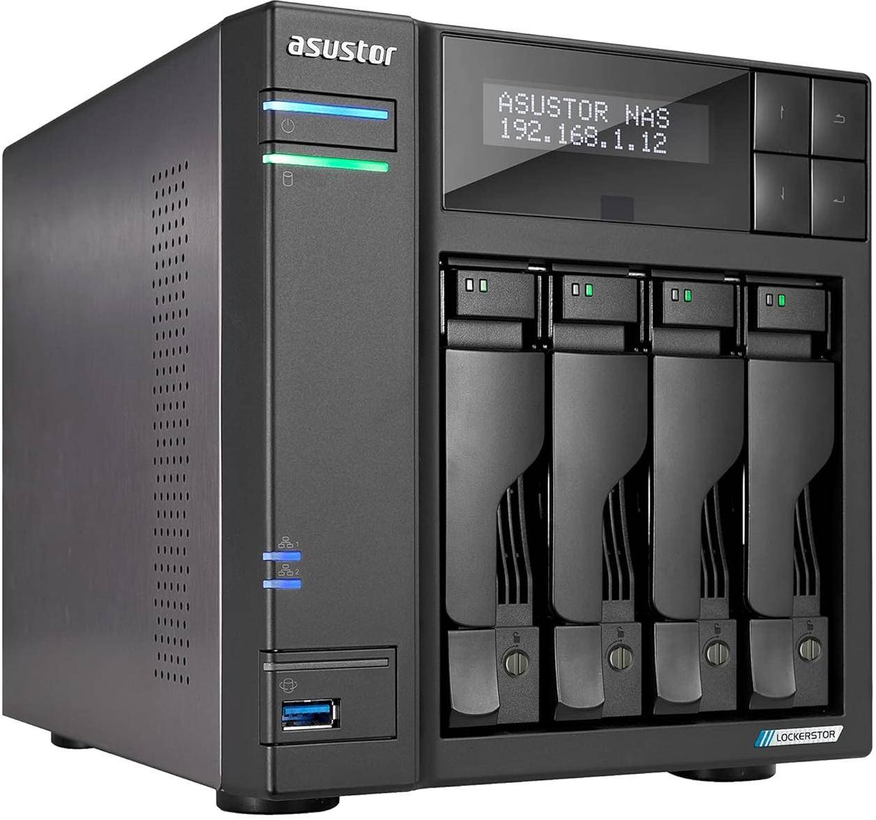 Asustor Lockerstor 4 Gen2 AS6704T - 4 Bay NAS zoom image