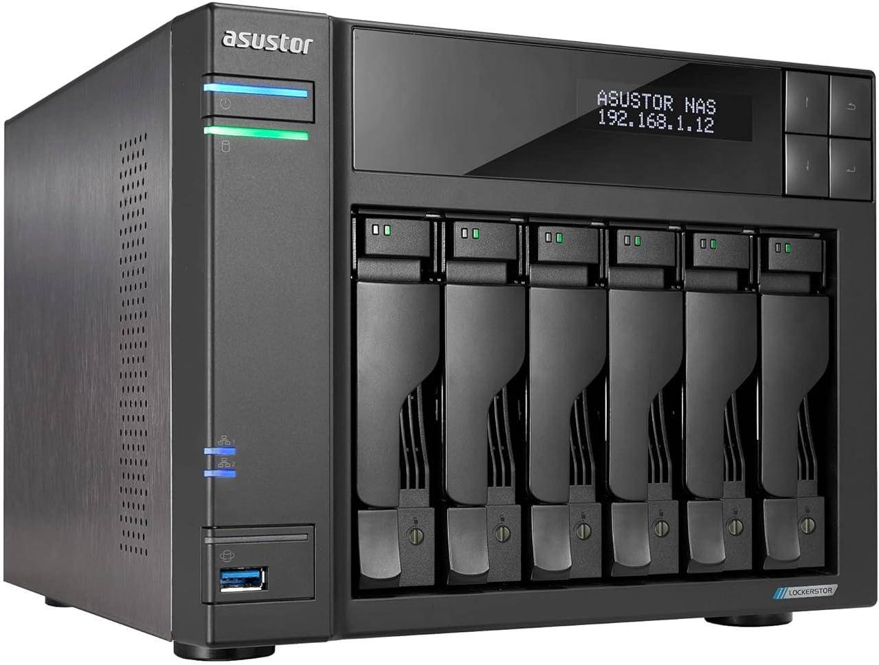 Asustor Lockerstor 6 Gen2 AS6706T - 6 Bay NAS zoom image