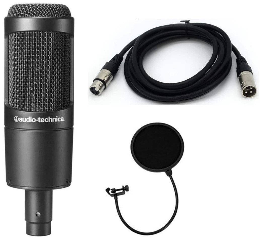 Buy Audio-Technica AT2035 microphone Online in India at Lowest