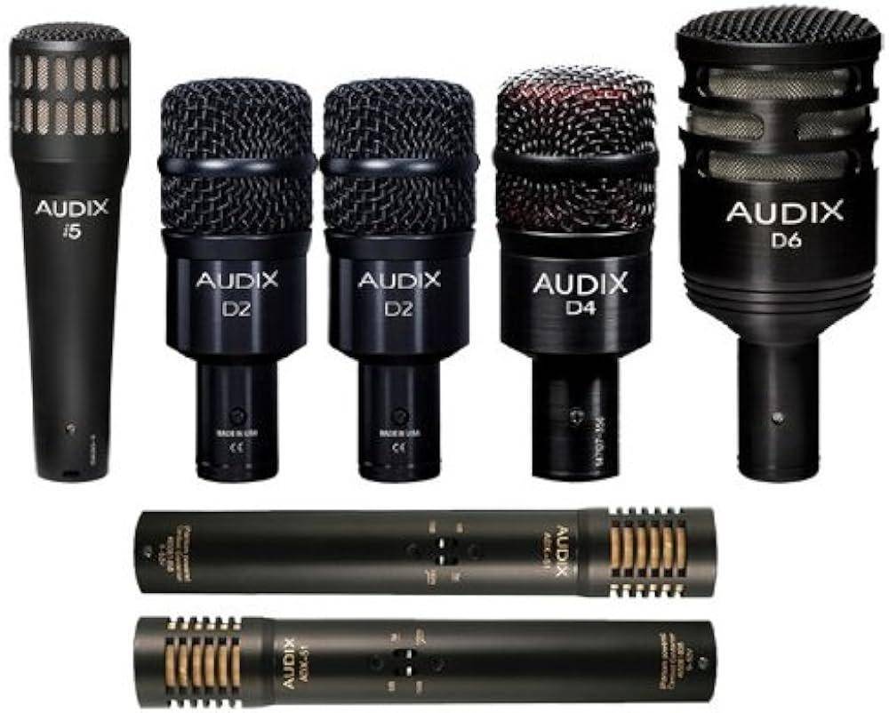 Audix Dp7 Instrument Dynamic Microphone, Multipattern For Recording Pure Sound Of Drums And Percussions zoom image