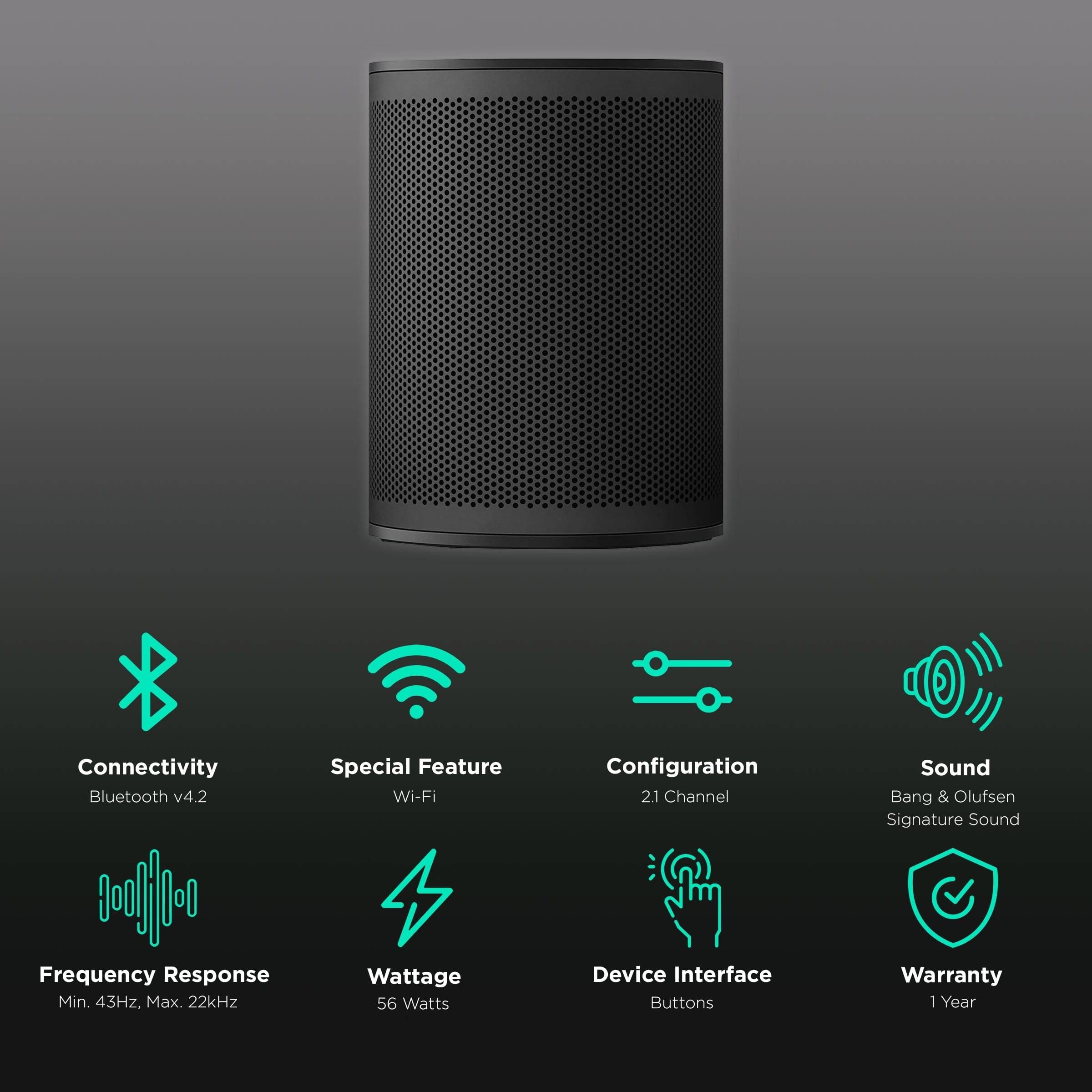 Buy Bang-Olufsen Beoplay M3 Portable Bluetooth Speakers with mic