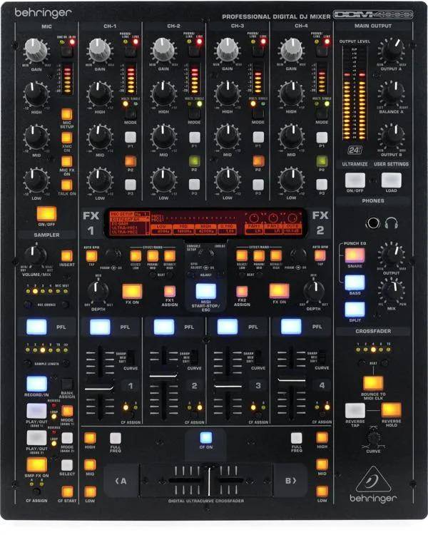 Behringer Ddm4000 Pro Digital Dj Mixer zoom image