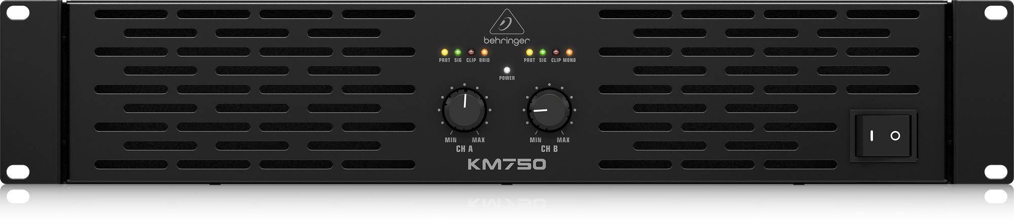 Behringer Km750 750w 2-channel Power Amplifier 400w+400 @ 4ohms zoom image