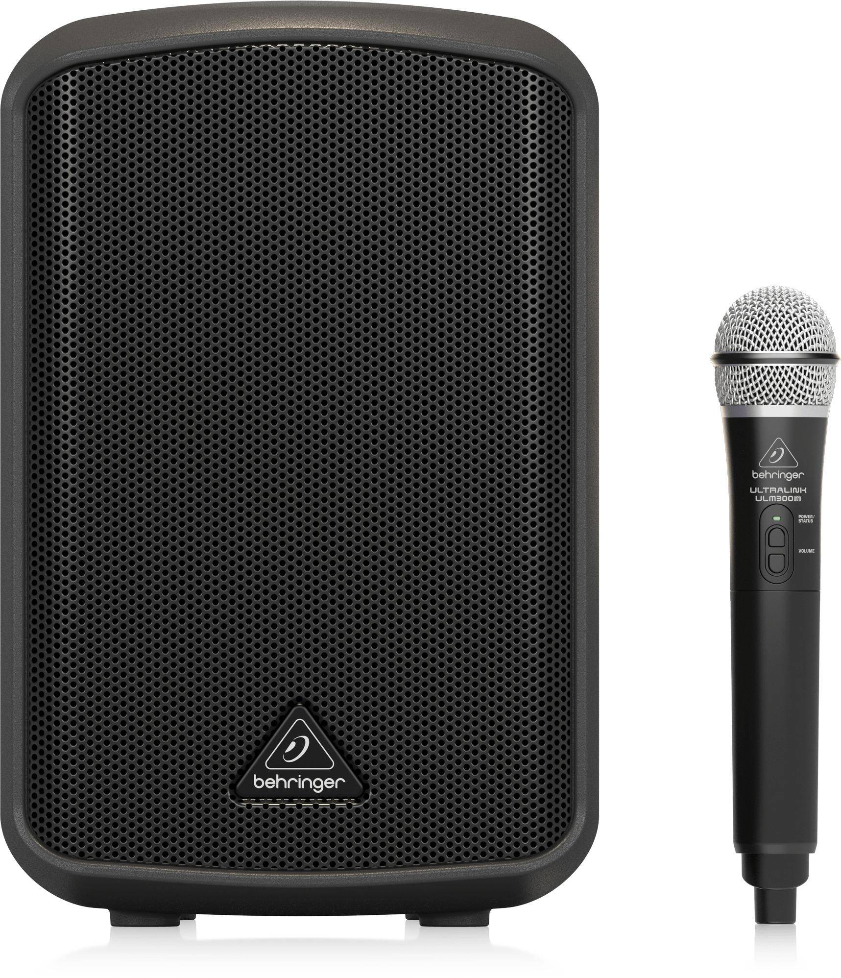 Behringer Mpa100bt All-in-one Portable 100-watt Speaker With Wireless Microphone zoom image