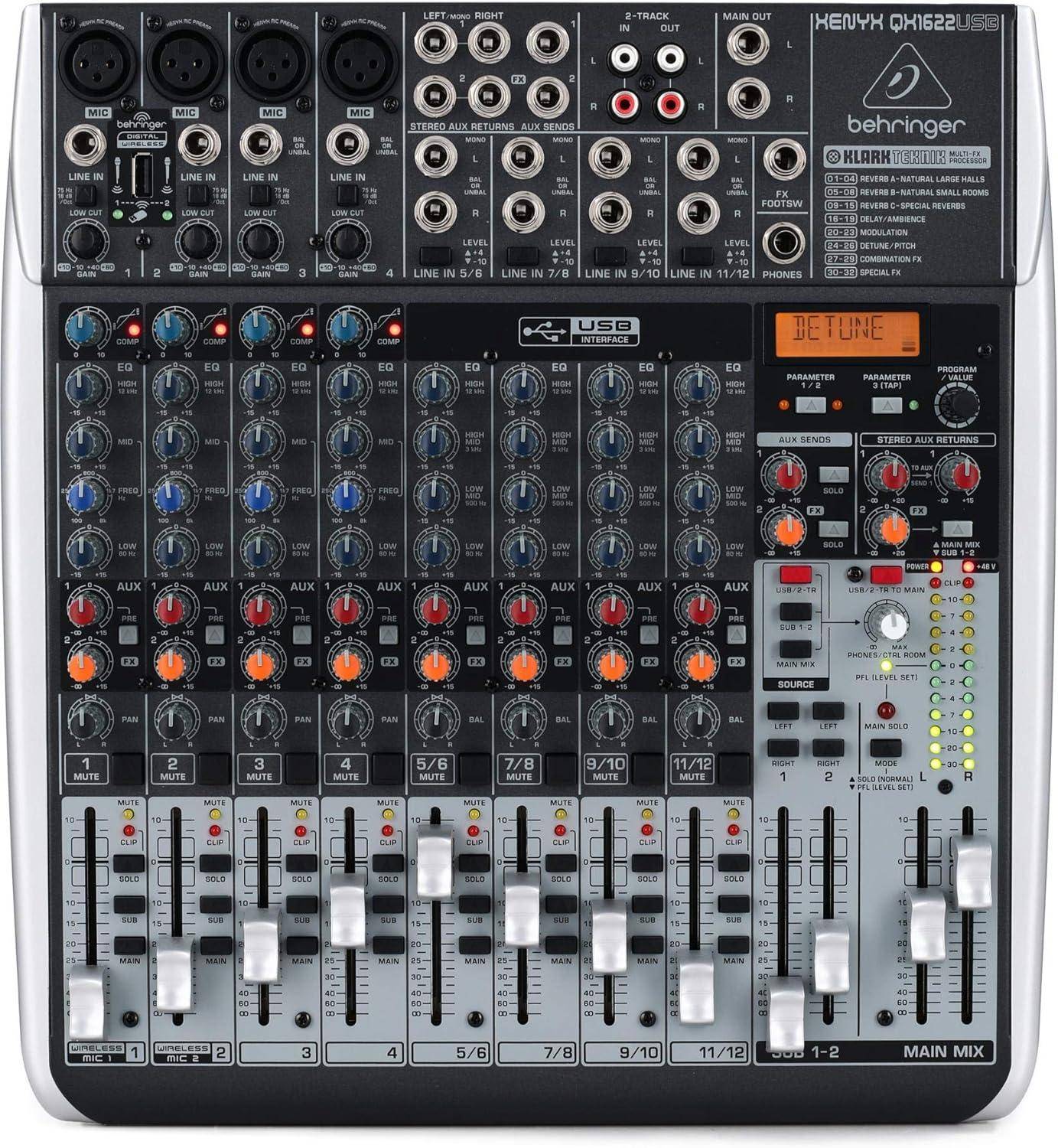 Behringer Qx1622usb 16 Channel Audio Mixer zoom image