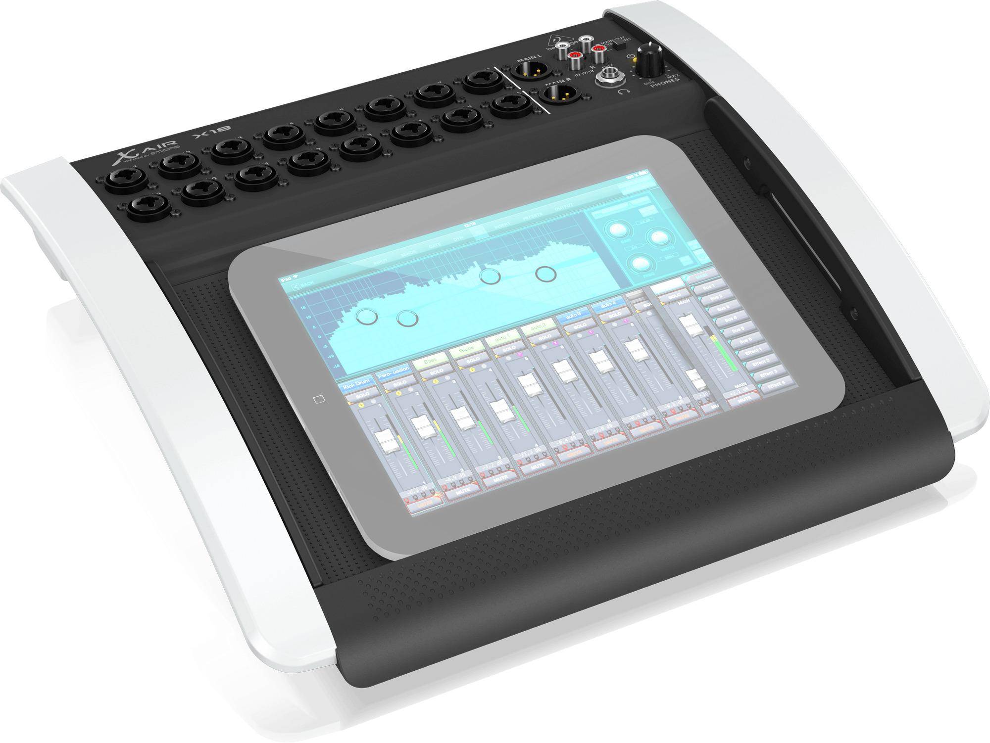 Behringer X18 18-channel, 12-bus Digital Mixer For Ipad/android tablets With 16 Programmable Midas Preamps zoom image