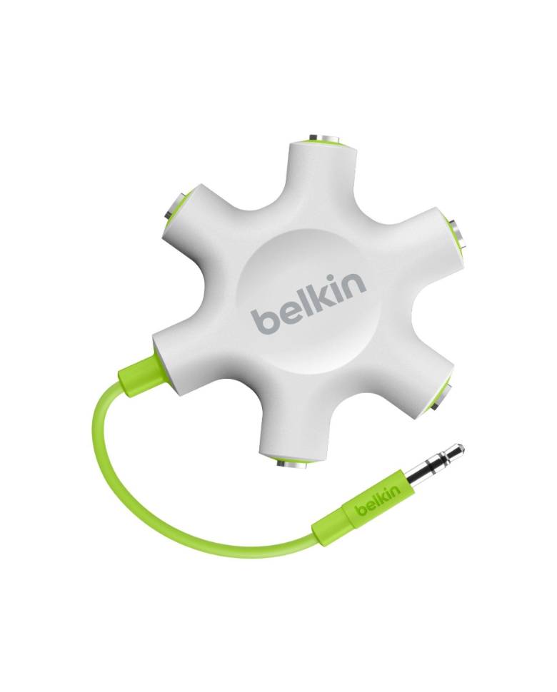 Belkin Rockstar 5-way 3.5-mm Headphone Splitter zoom image