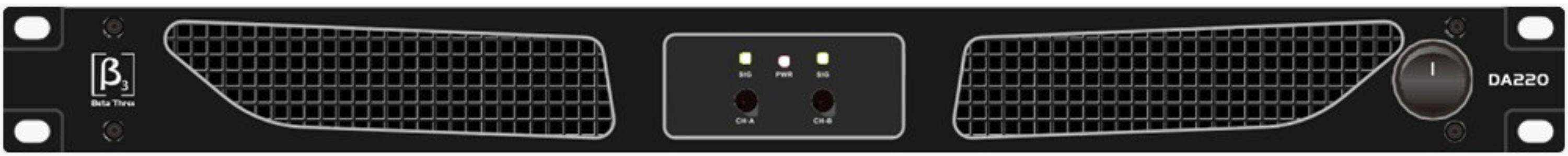 Beta3 DA220 D-Class Power Amplifier 2x2000w zoom image