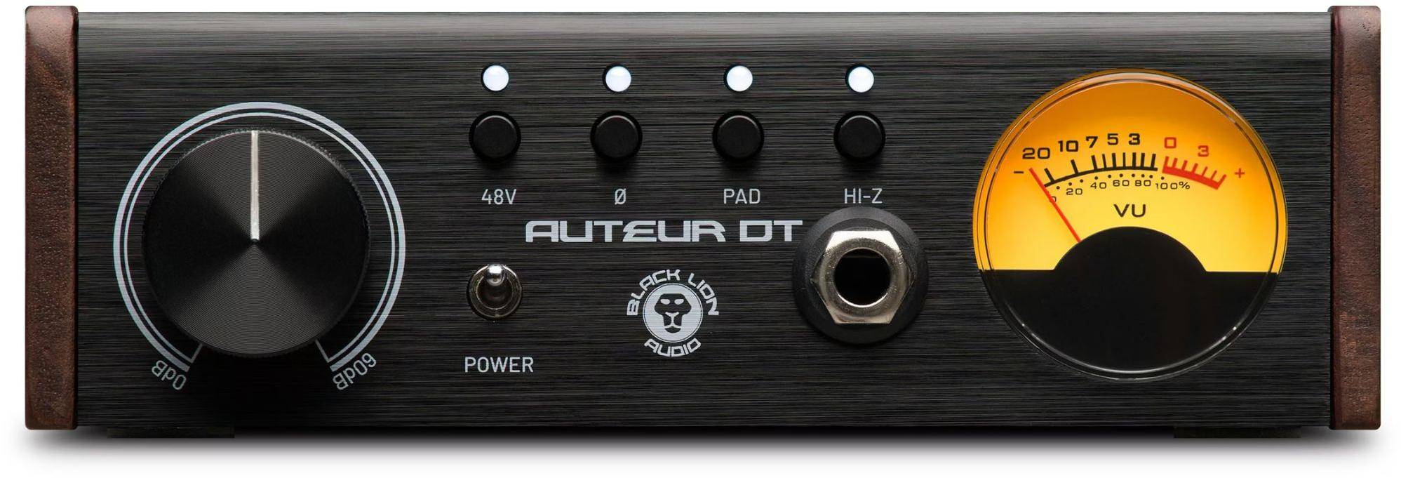 Black-Lion-Audio Auteur DT Transformer-coupled Desktop Preamplifier zoom image