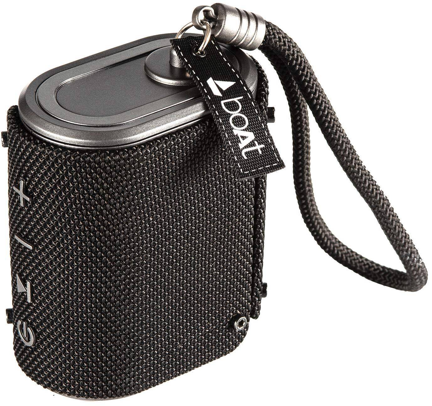 Boat Stone Grenade Xl Portable Bluetooth Speakers (charcoal Black) zoom image