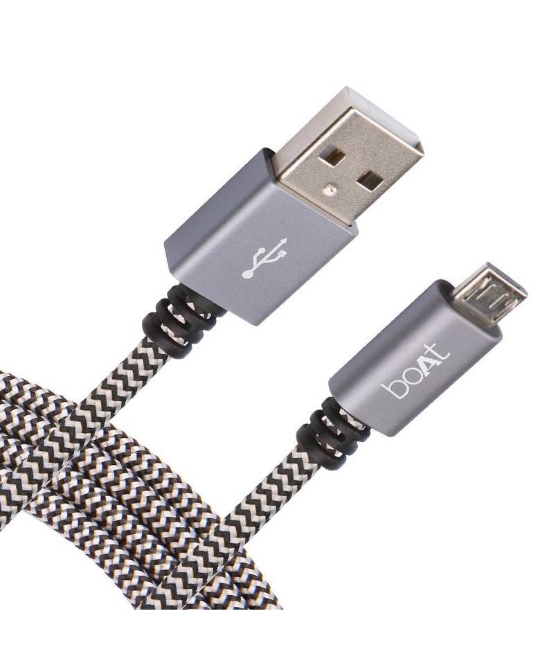 Boat Micro usb Cable 1.5-meter tangle Free, Super Fast 2.4a Rapid Charge And Sync zoom image