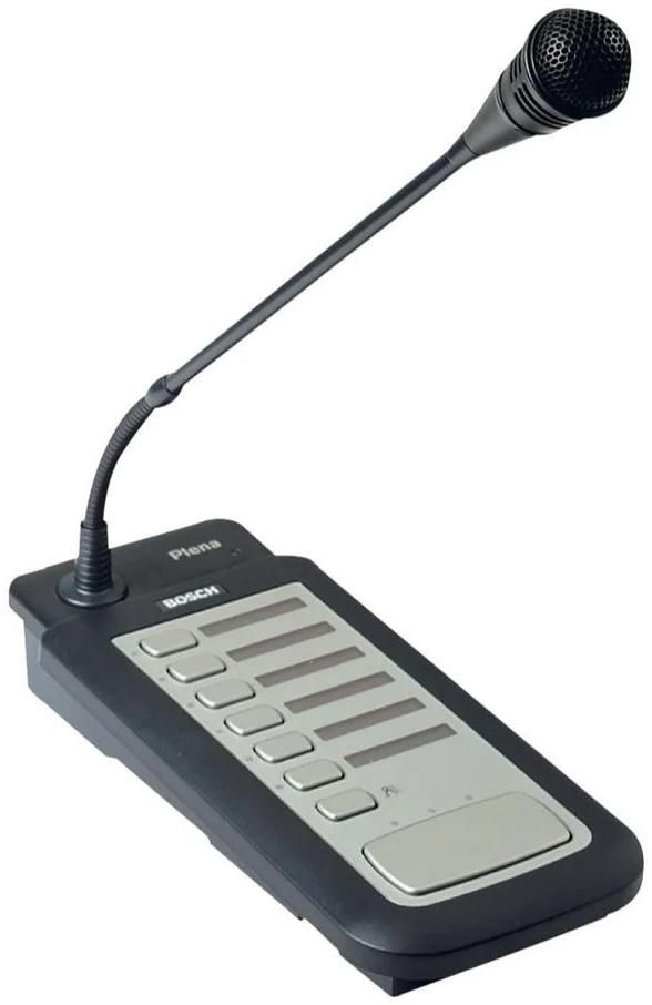 Bosch Lbb1956/00 Plena Voice Alarm Call Station, 6 Zone - Each zoom image