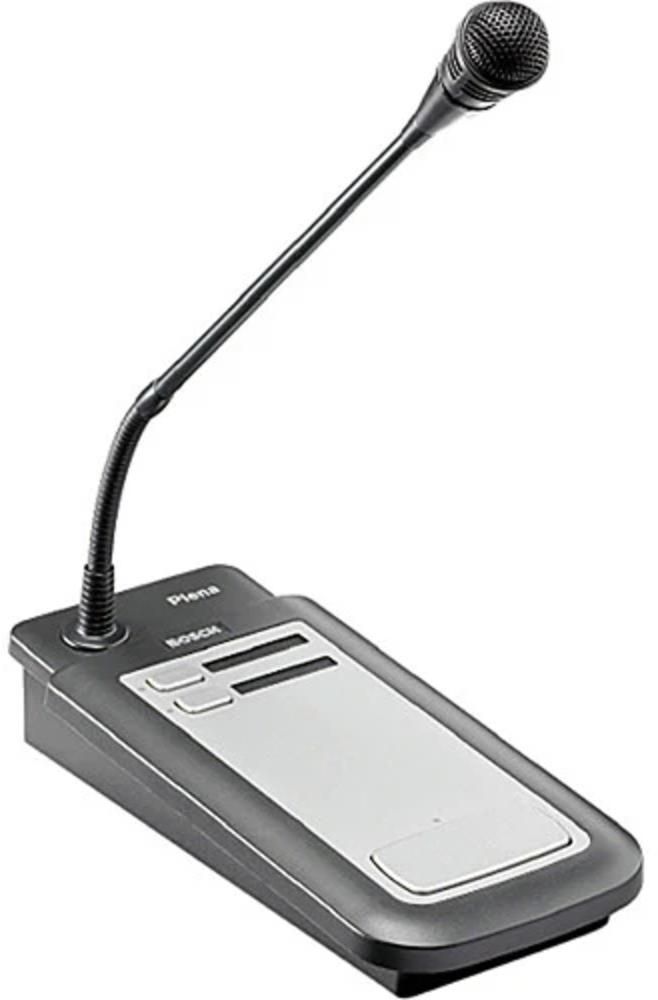 Bosch Ple-2cs 2-zone Call Station Plena tabletop Paging Microphone - Each zoom image
