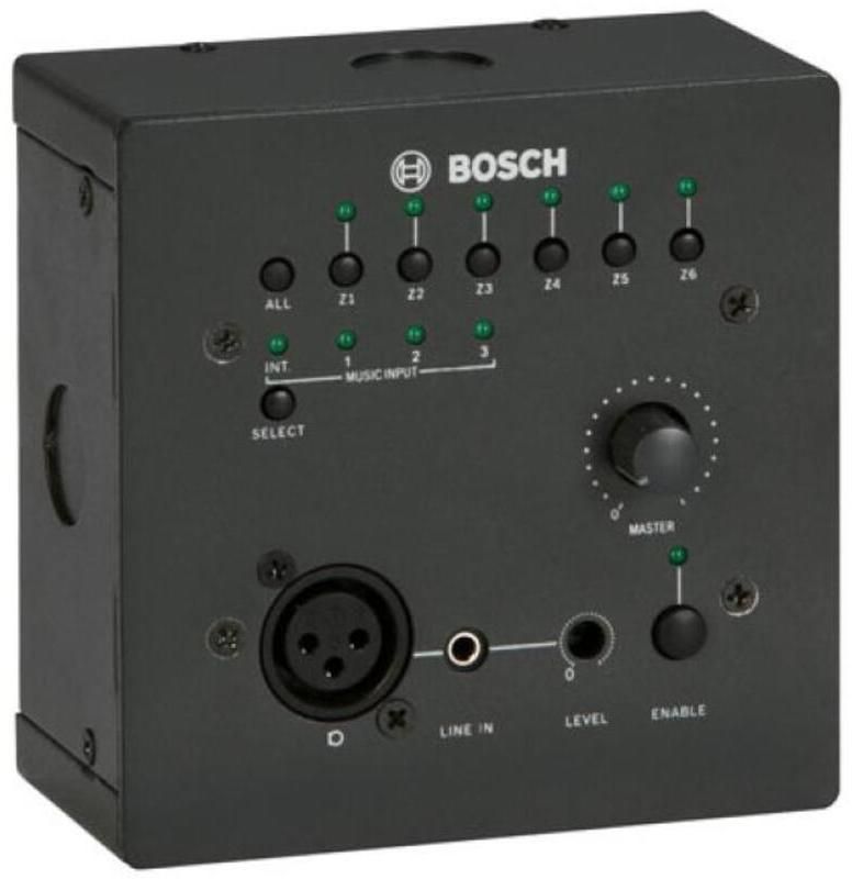 Bosch Pln-4s6z - 6 Zone Volume Controller And 4 Sources- Each zoom image
