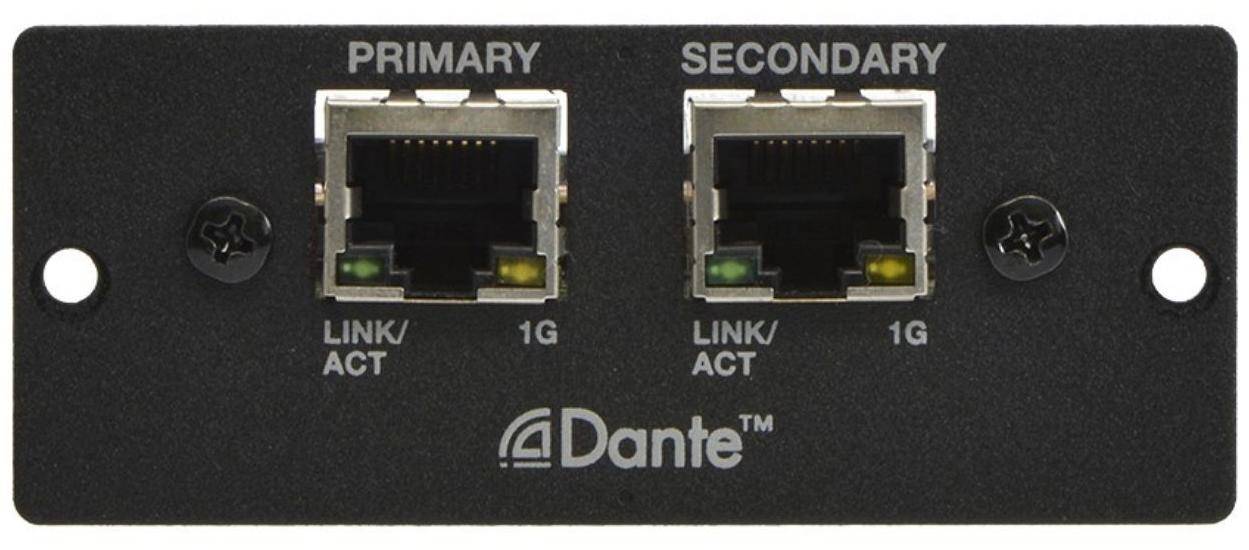 Bose PowerMatch Dante network card zoom image