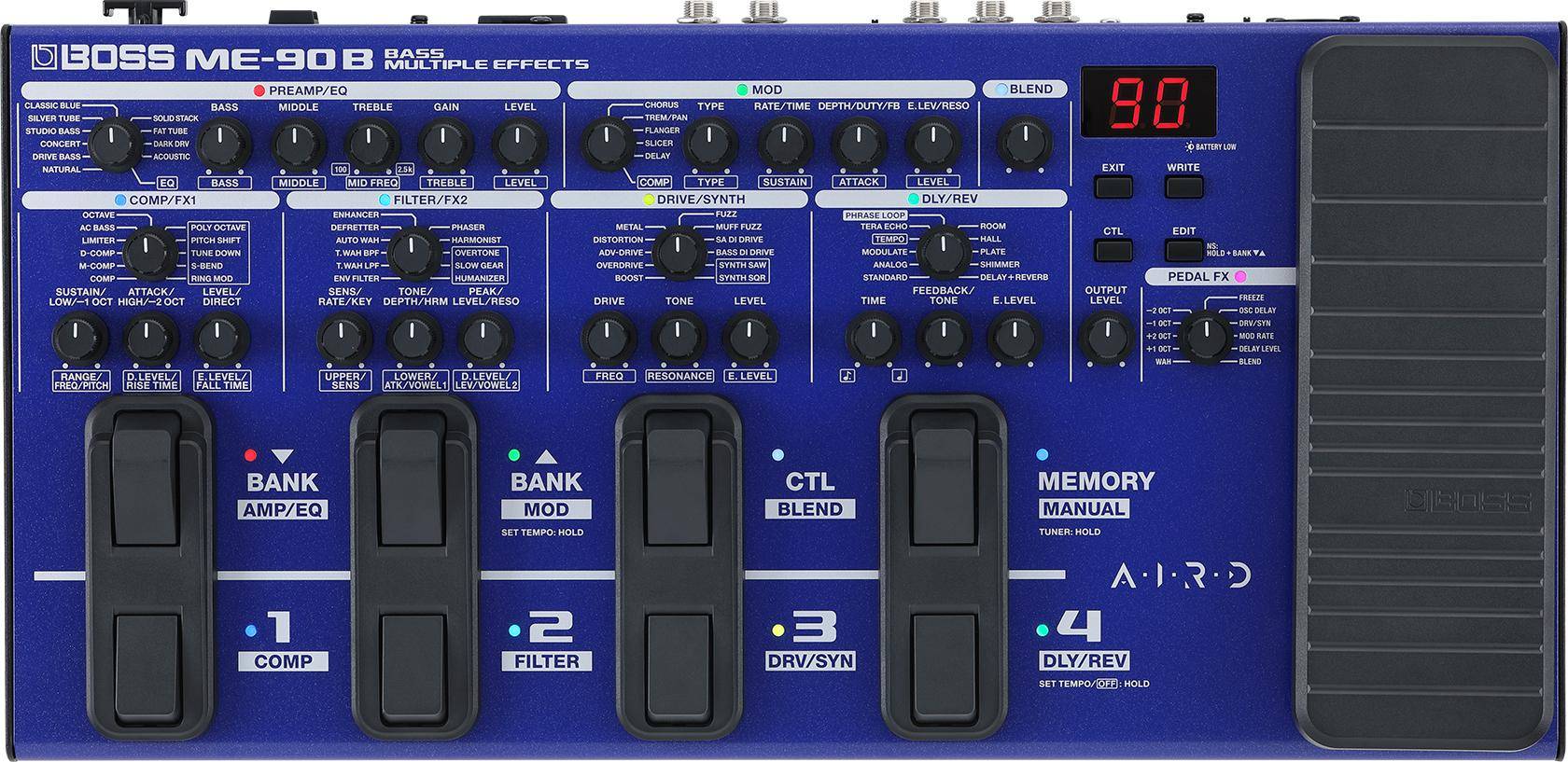 Boss ME-90B Bass Multiple Effects Processor zoom image