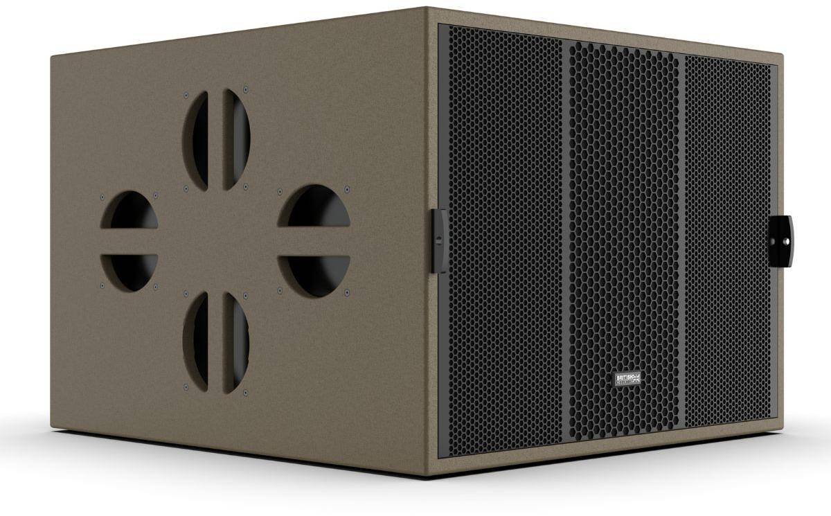 BRITISH ACOUSTICS Delta 918 S Single 18 inch High Performance Subwoofer zoom image