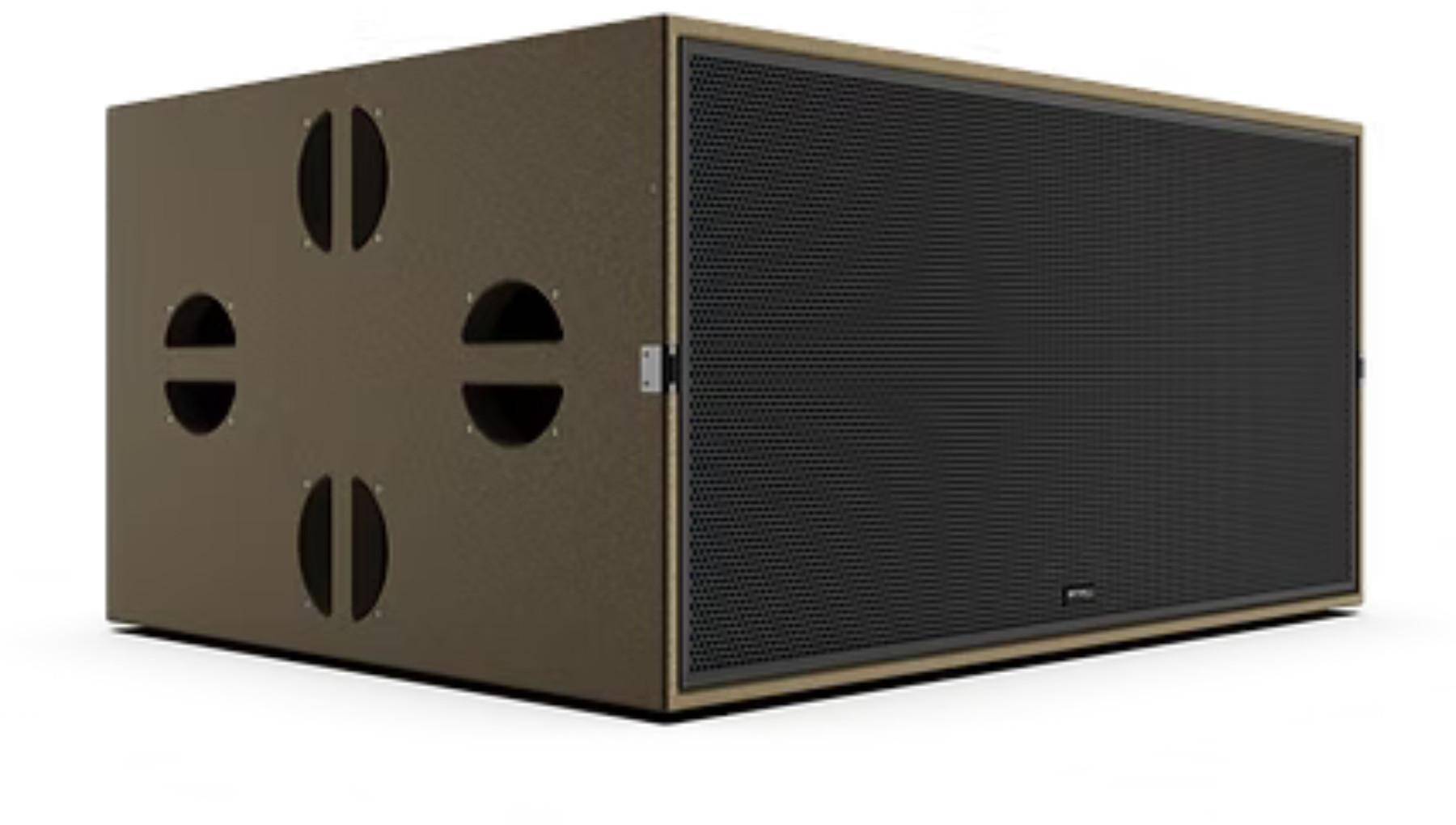 BRITISH ACOUSTICS Delta K28S Powered Dual 18 inch Subwoofer zoom image