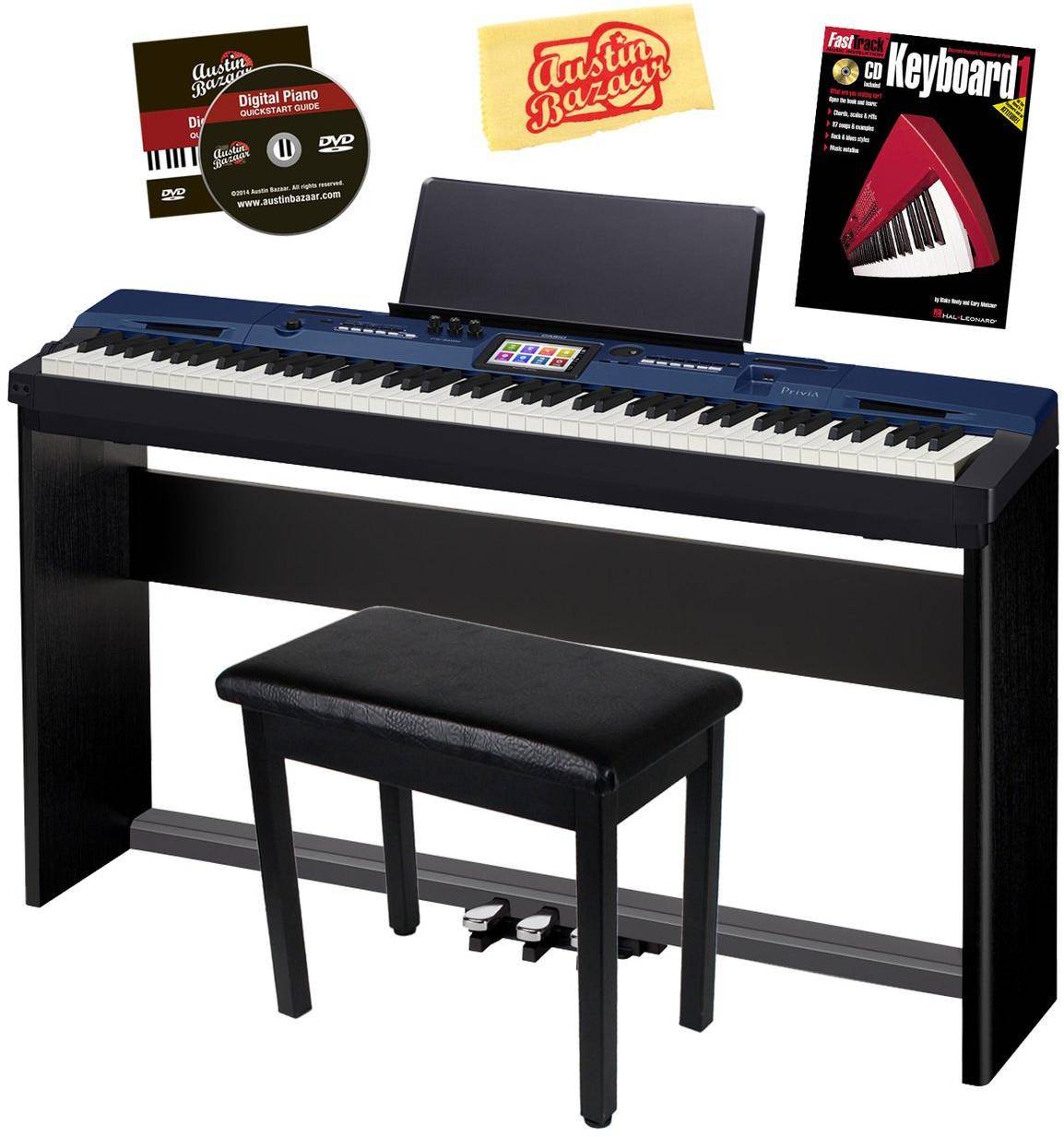 Casio Privia Pro Px-560 Digital Piano With Piano Stool zoom image