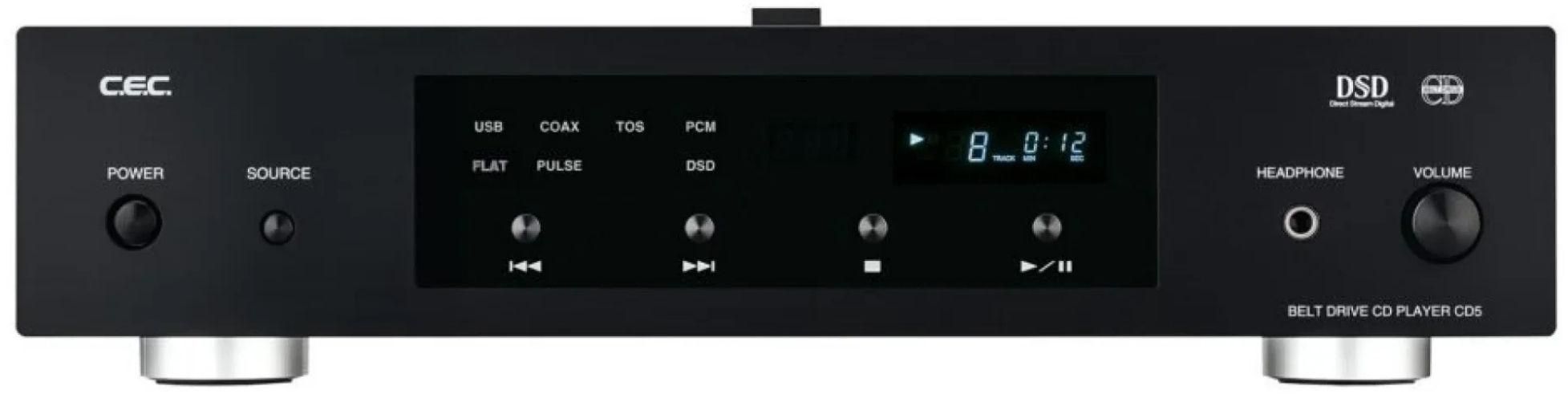 CEC CD5 - Audiophile Belt Drive CD Player zoom image