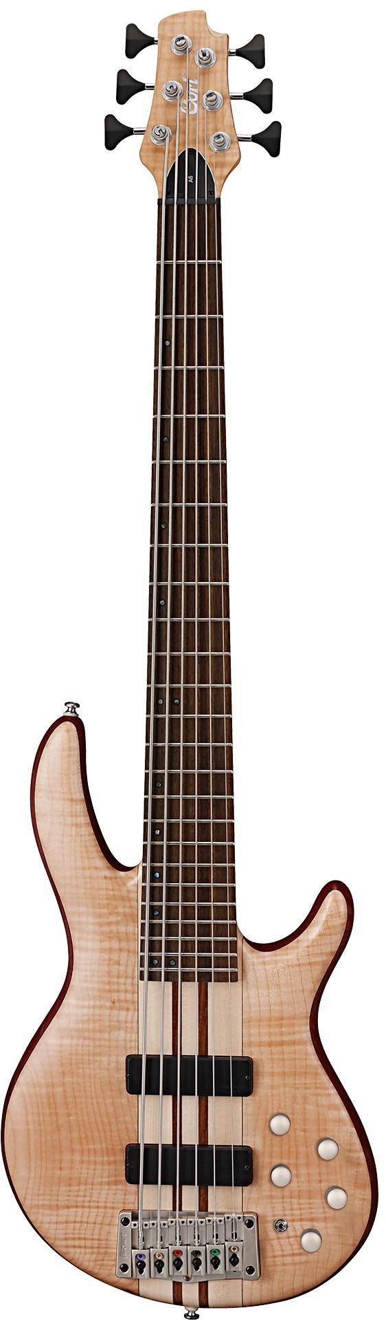 Cort A6 Plus FMMH OPN 6-String Bass Guitar zoom image