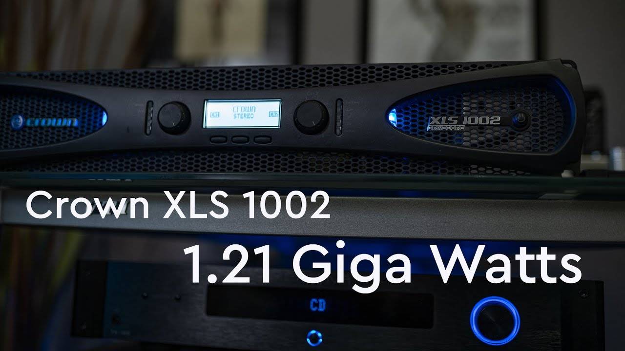 Buy Crown XLS-1002 audio amplifier Online in India at Lowest Price