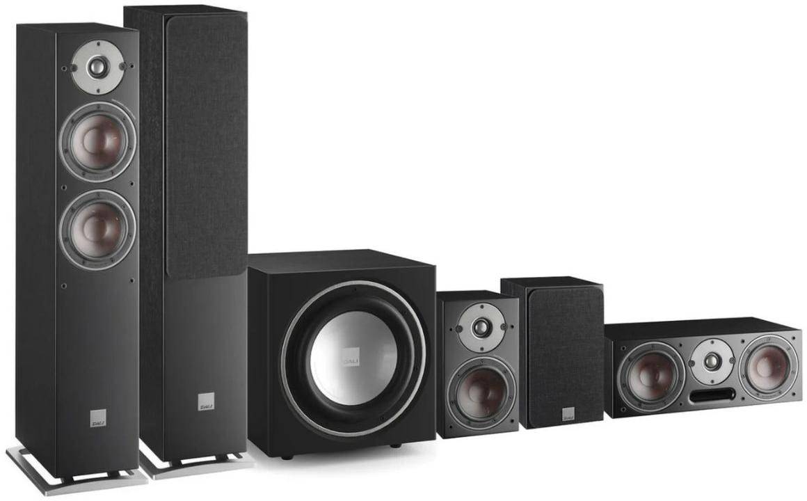 Dali Oberon 5 5.1 Speaker Bundle Package (Includes Oberon 5, Oberon 1, Oberon Vokal Center, E-9F) zoom image