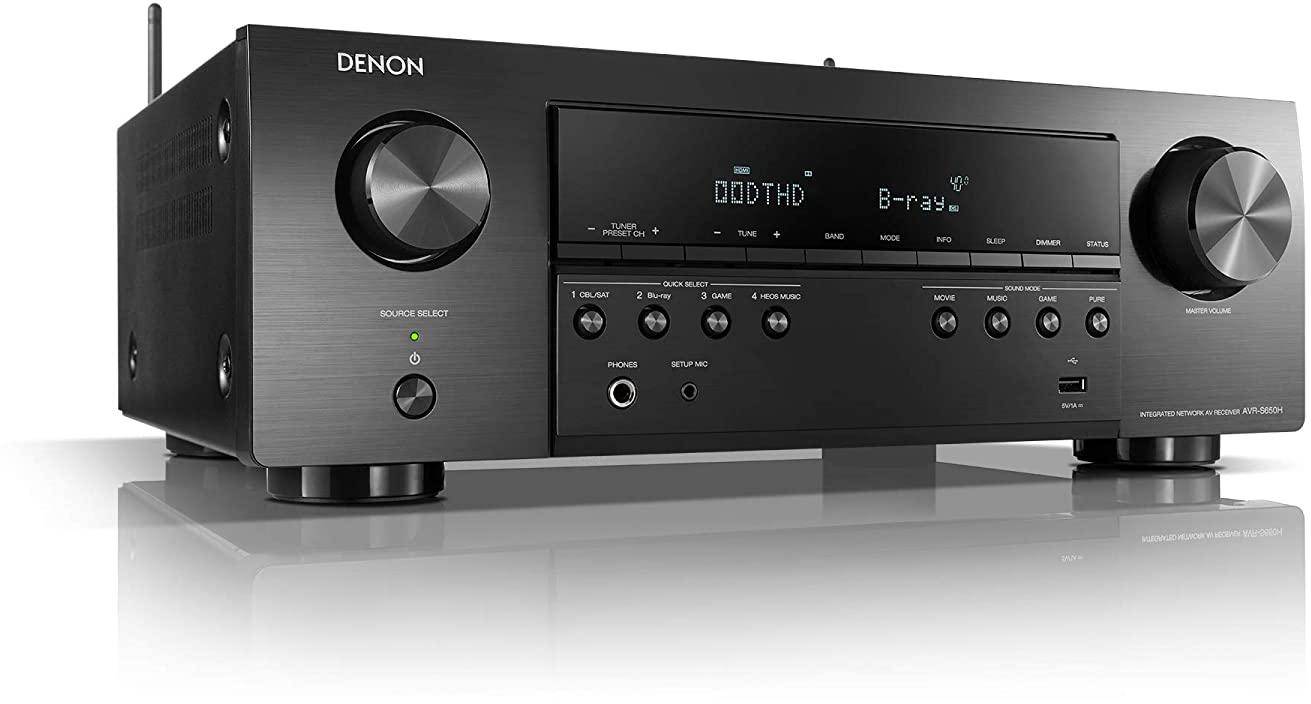 Denon Avr-s650h 5.2 Channel Audio Video Receiver With Heos Built-in zoom image