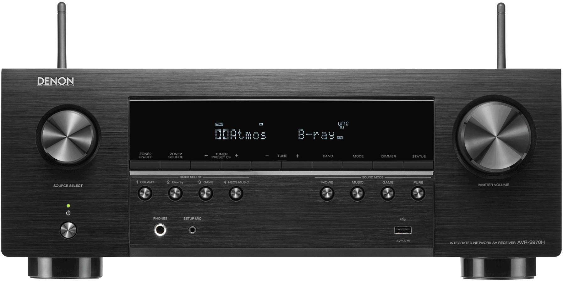 Denon Avr-s970h 8k Video 7.2 Channel Receiver With Heos technology zoom image