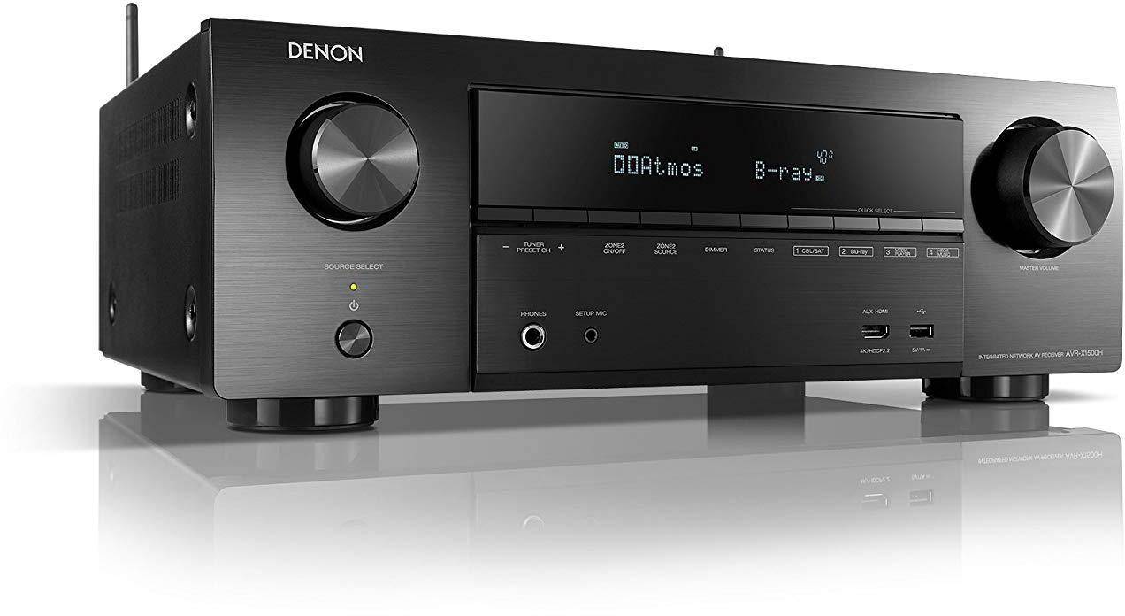 Denon Avr-x1500h 7.2ch Av Receiver With Amazon Alexa zoom image