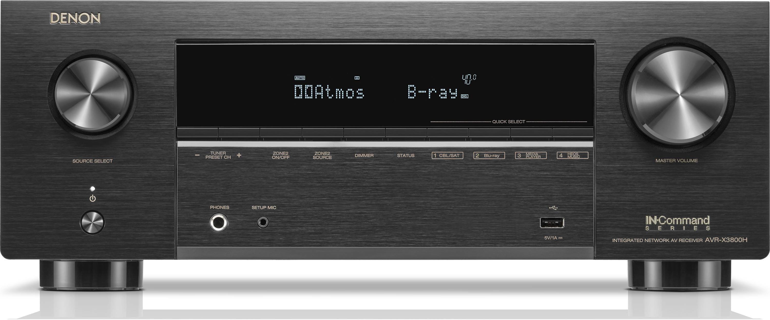 Denon Avc-x3800h 9.4 Channel Home theater Receiver With Dolby Atmos zoom image